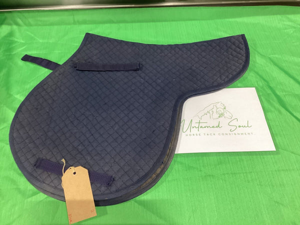 English 1/2 Saddle Pad – Blue | Used