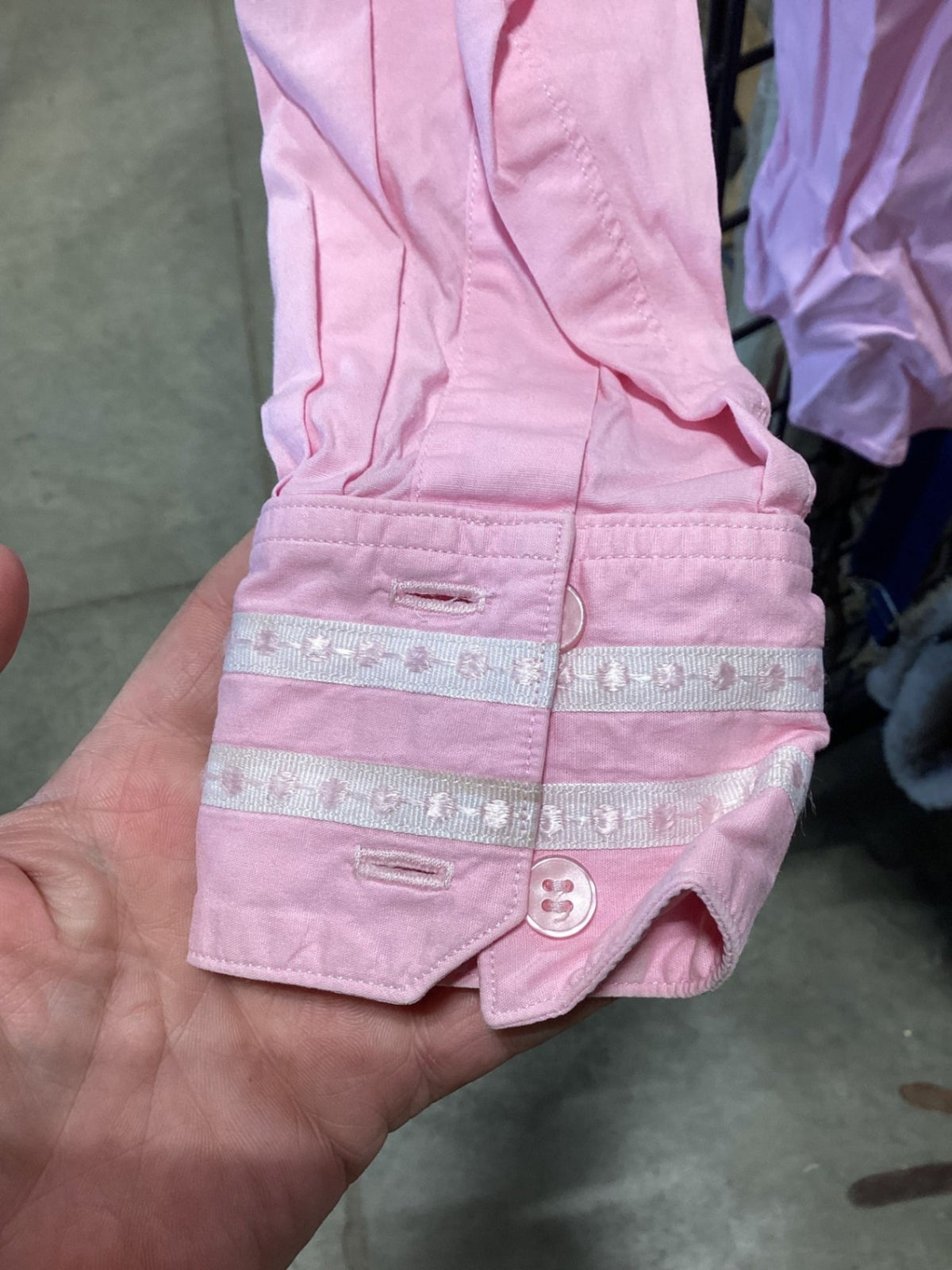 English Show Shirt – Pink, Size 10 | Used