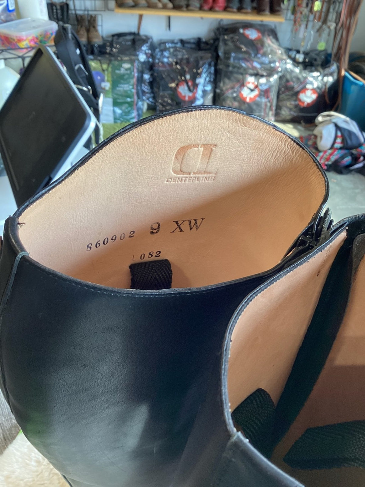 English Riding Boots – Centerline, 9XW with Bag | Used, Like New
