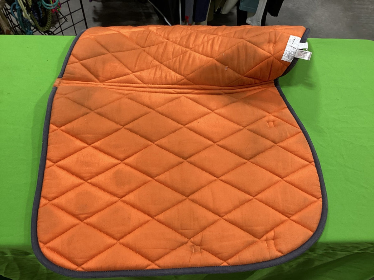 English Saddle Pad – Shedrow, Orange | Used