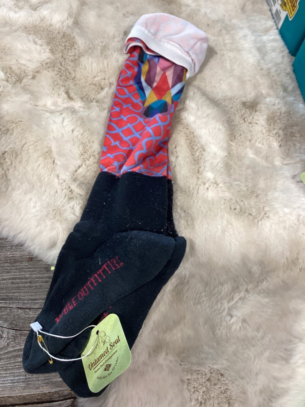 Riding Socks – Red Horse | Used
