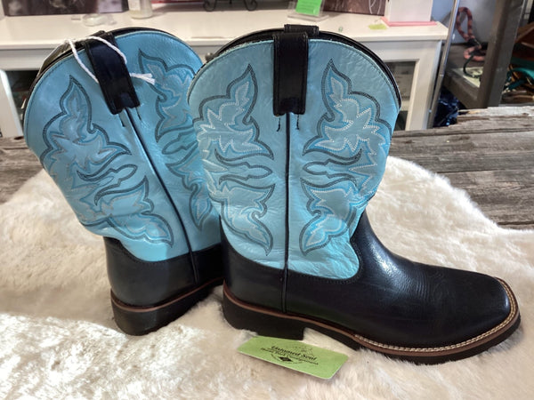 Cowboy Boots – Roper, Blue, Size 7.5 | Used