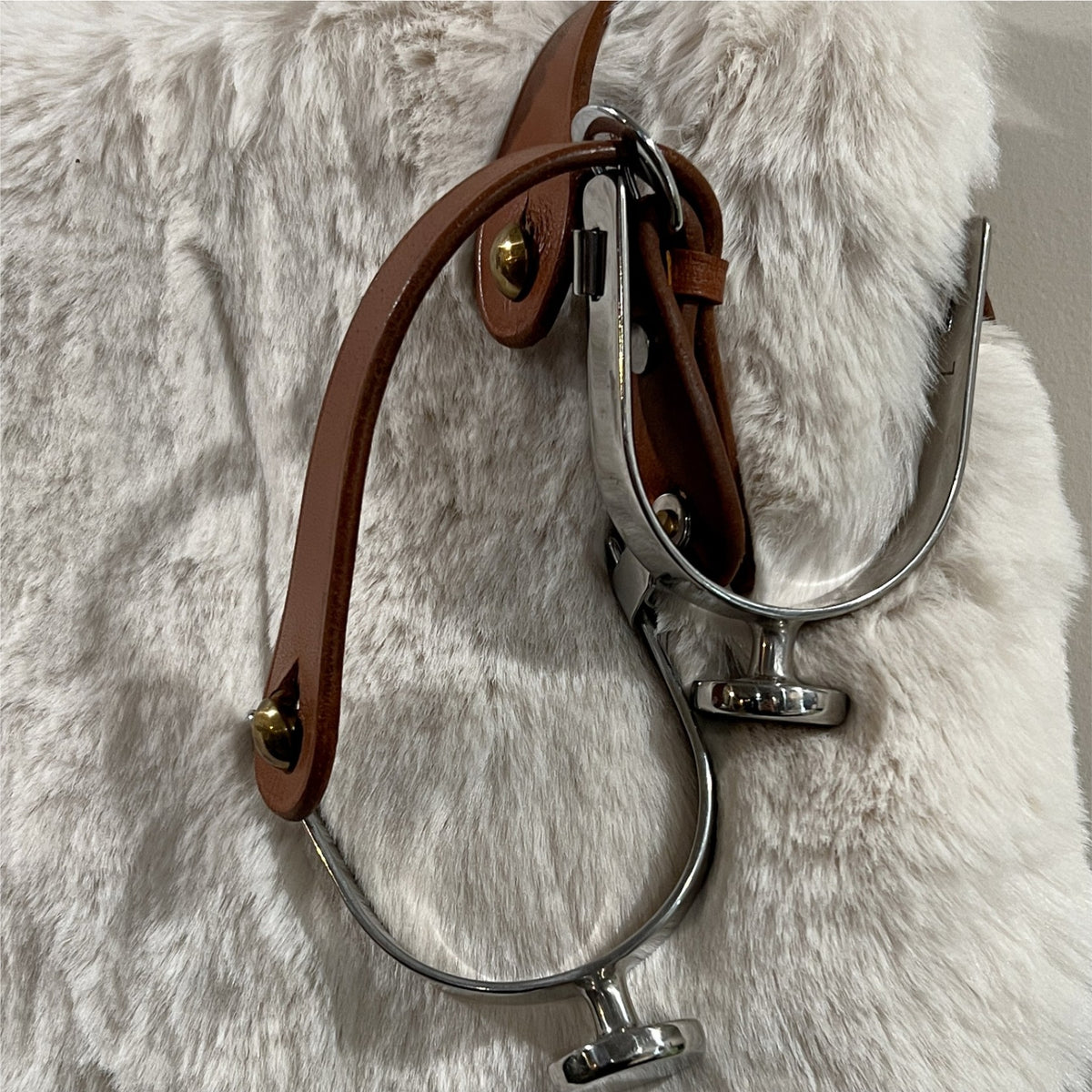 English Spurs – Shires Spursuader with Leather Straps | Used
