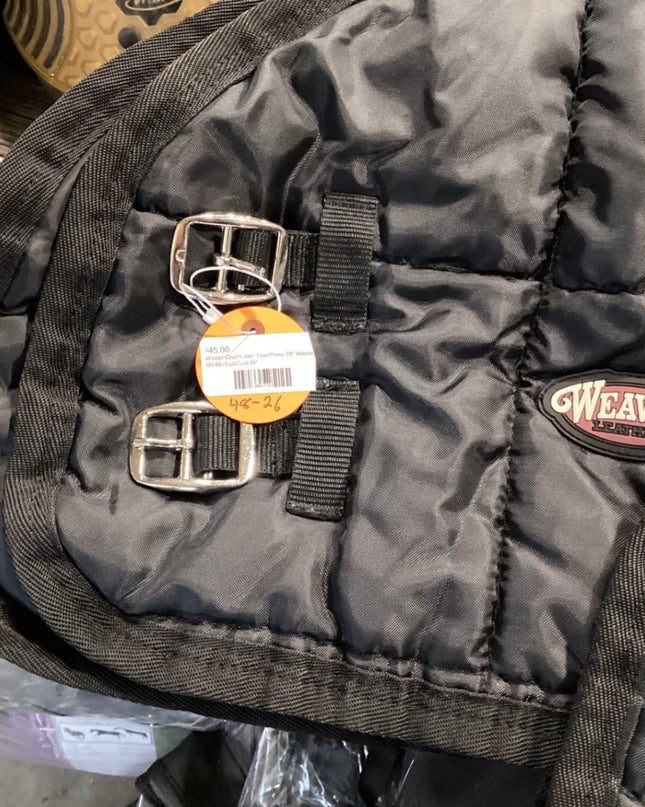Winter Blanket/Liner – Weaver, Black, Foal/Pony 39", 240g | Used