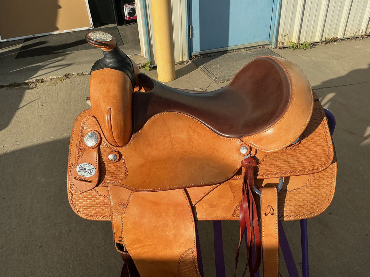 Western Saddle S16" Ortho Flex 