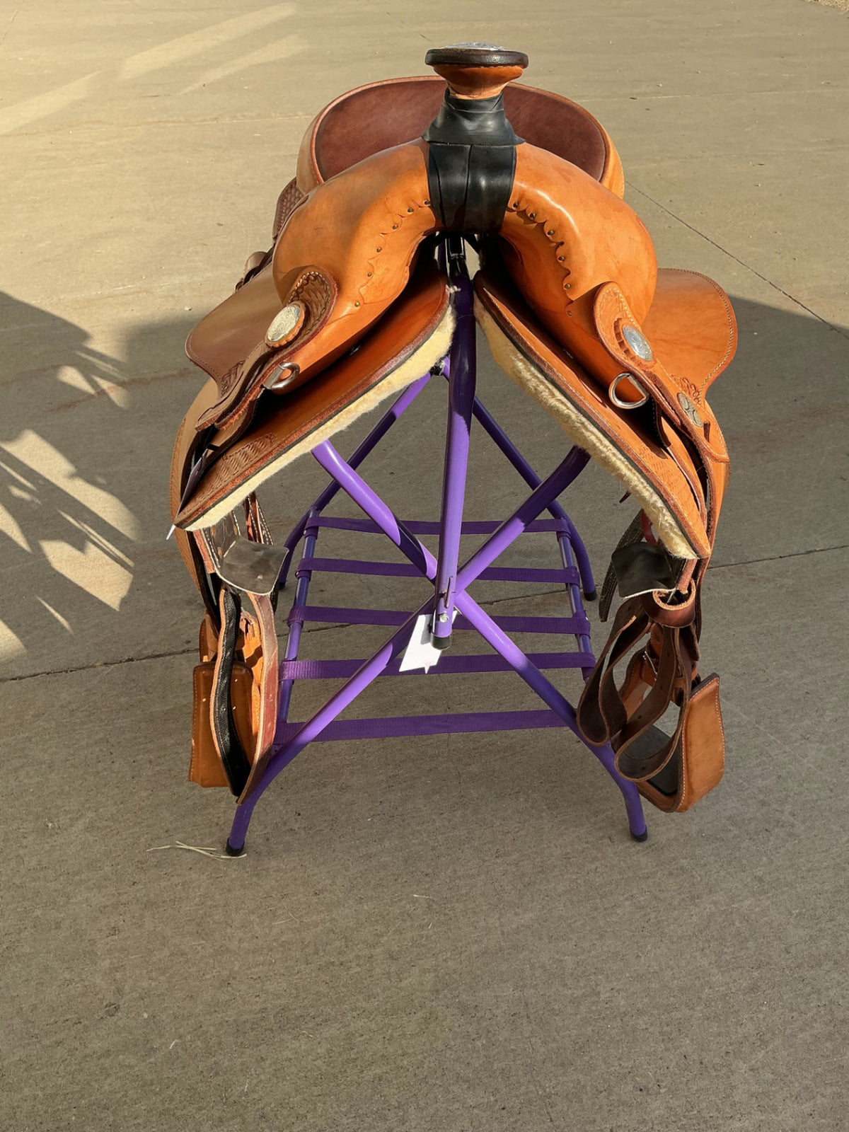 Western Saddle S16" Ortho Flex 