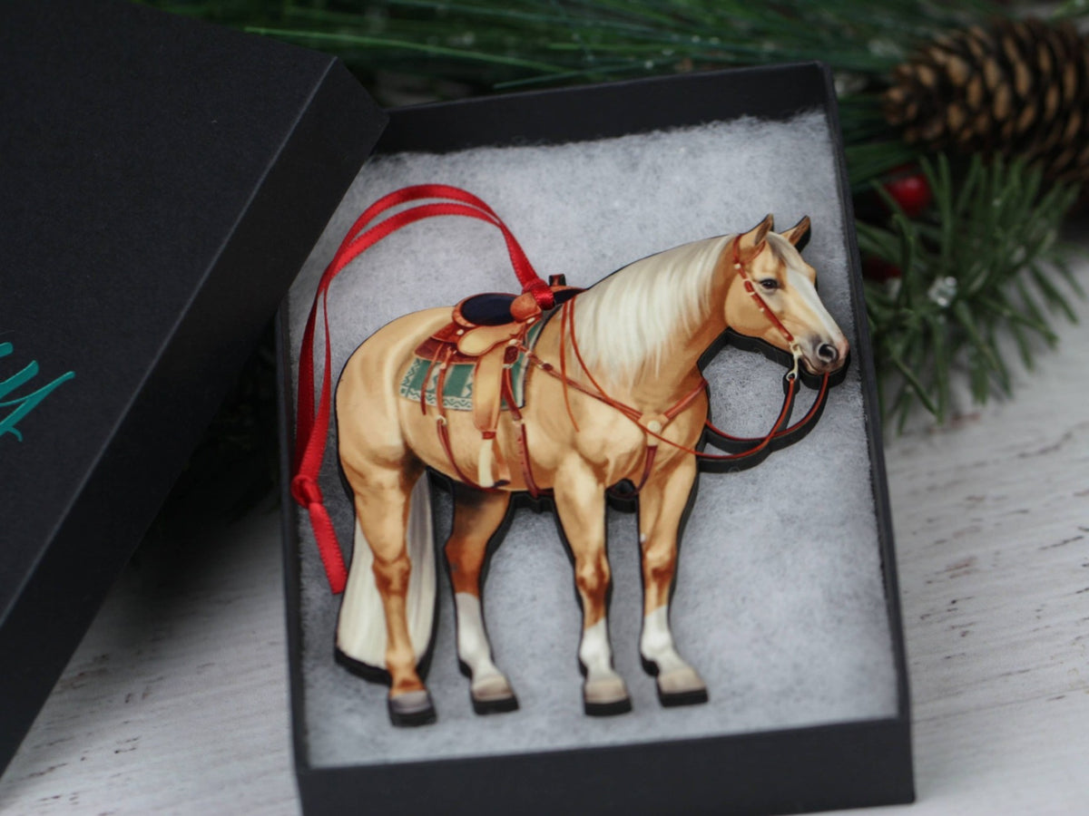 Ornament – Palomino Quarter Horse | New