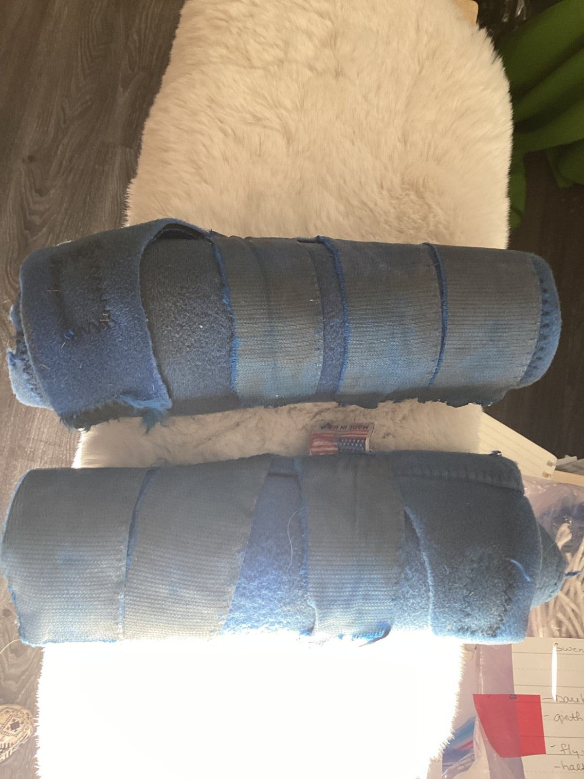 Medicine Boots – Professional's Choice, Blue, Medium, Fronts Only (Well Loved) | Used