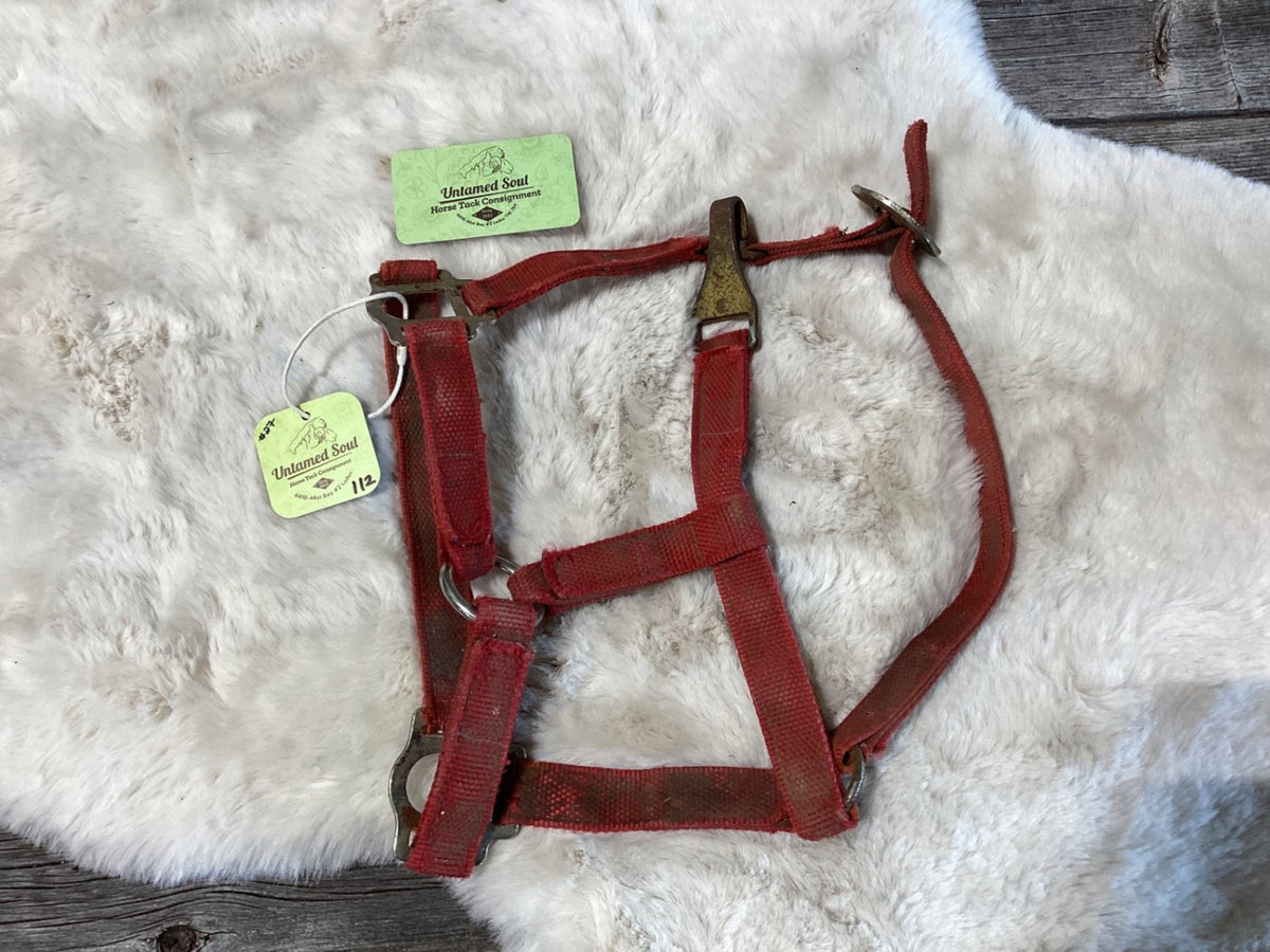 Halter – Nylon, Red (C) | Used