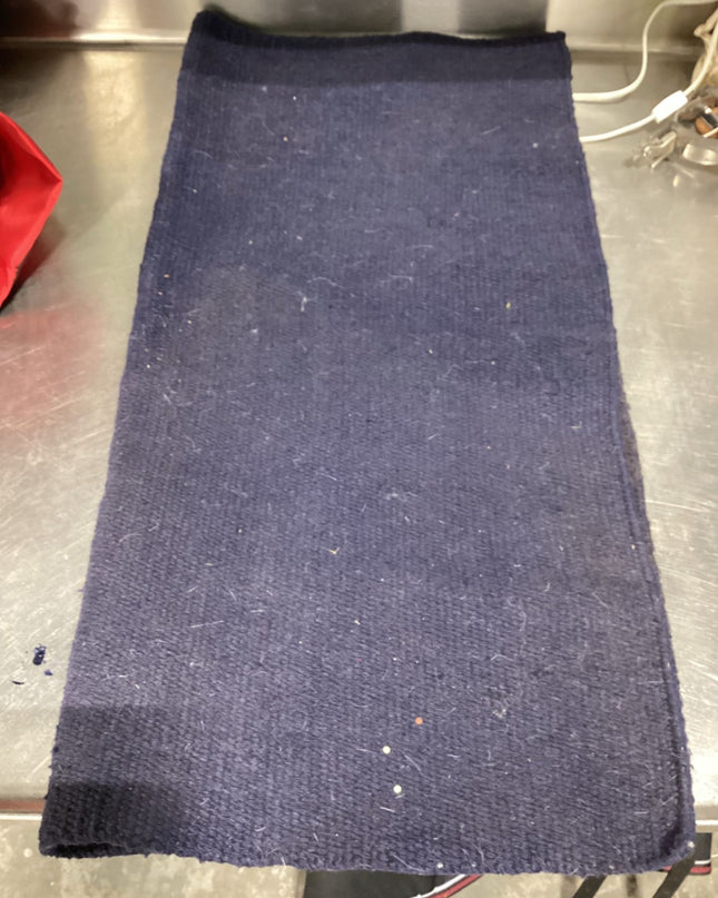 Western Saddle Blanket – Dark Blue | Used