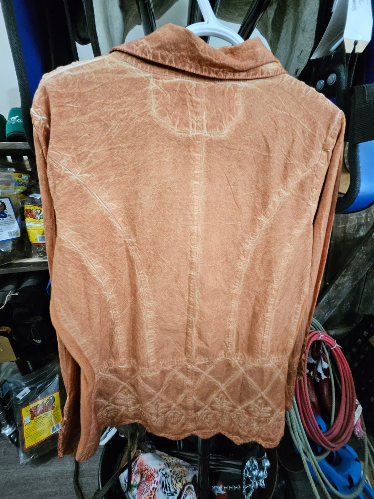 Shirt – Inca Cottons Peruvian Cotton, Brown | New with Tags