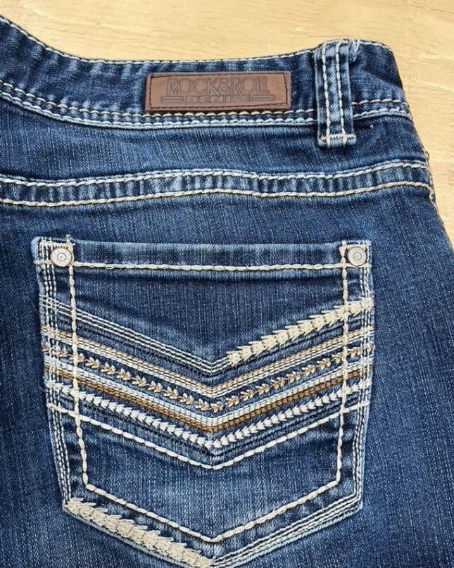 Jeans – Rock & Roll Ladies Original Low Rise, 31x36 | Used