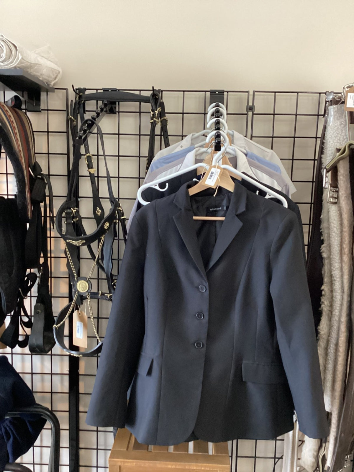 English Show Jacket – Elation, Black, Size 12 (Hemmed Sleeves) | Used