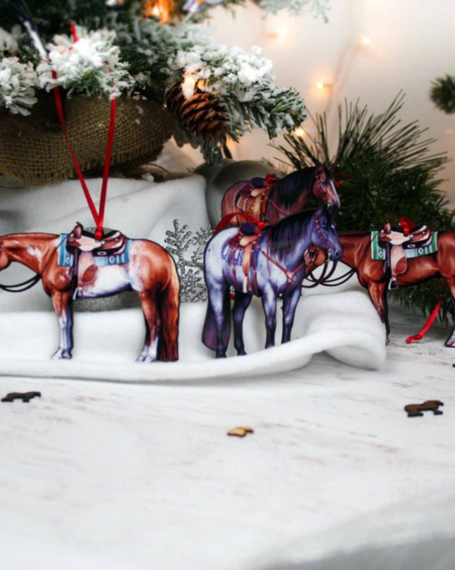 Ornament – Bay Quarter Horse, Western Ranch | New