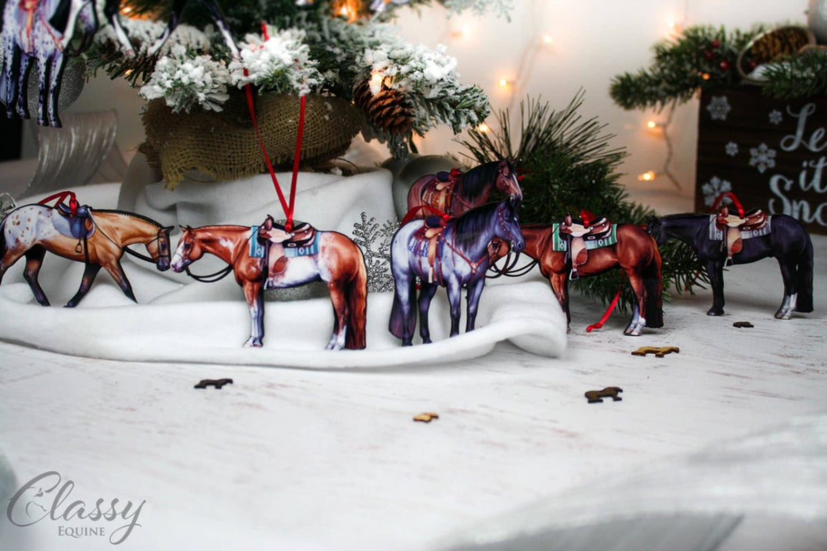 Ornament – Bay Quarter Horse, Western Ranch | New