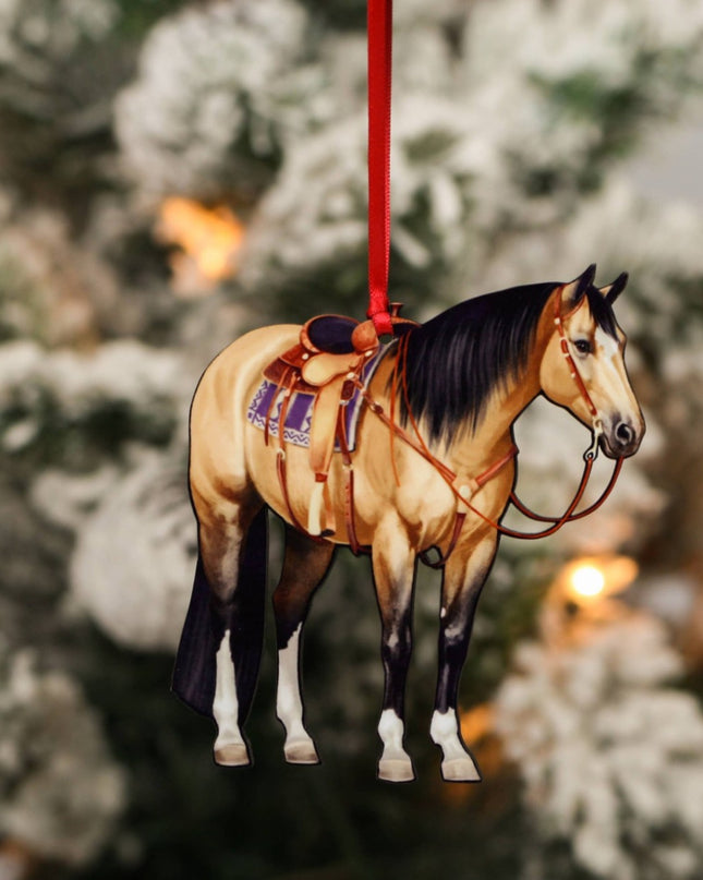 Ornament – Buckskin Quarter Horse | New