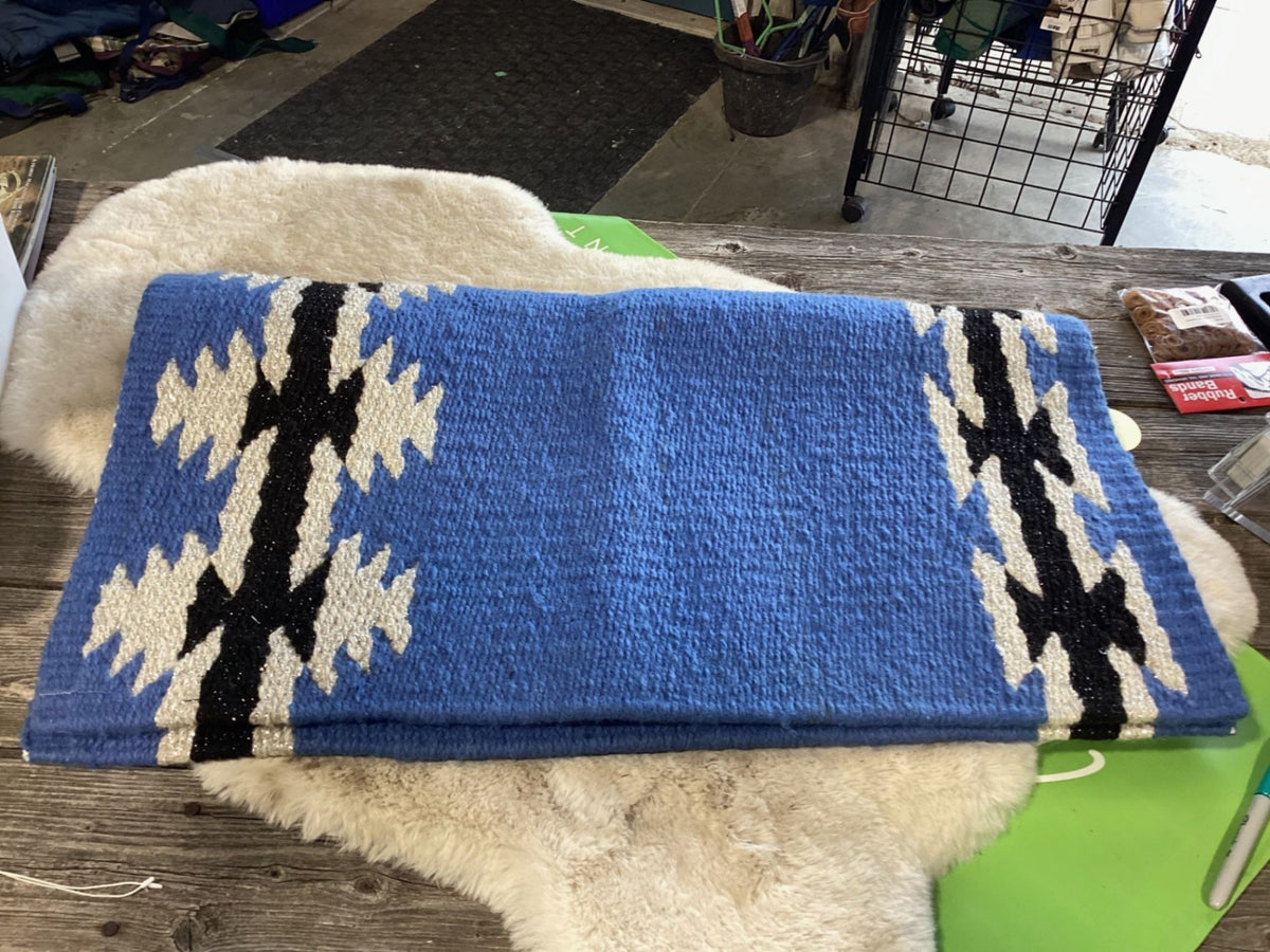 Western Show Pad – Blue, 30.5" x 32" | Used