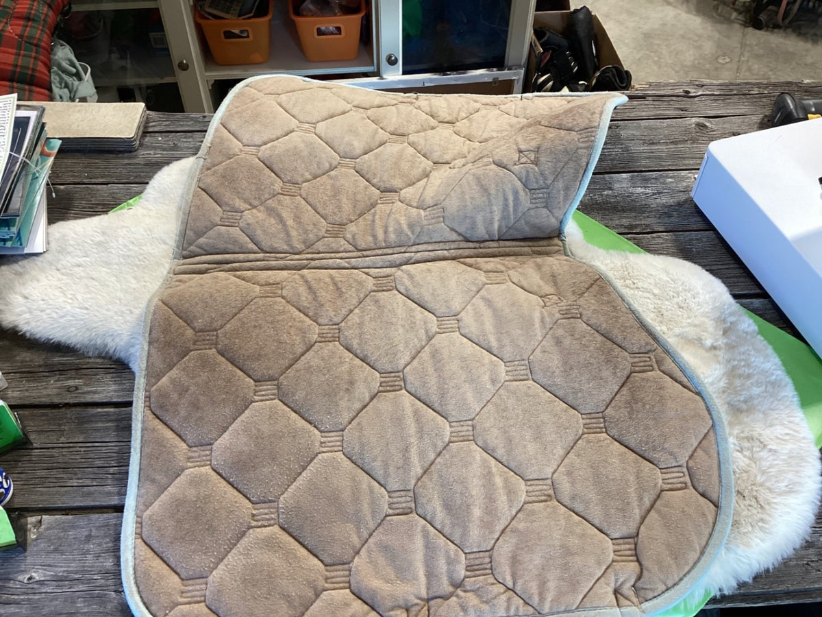 English Saddle Pad – Blue, Full (B) | Used