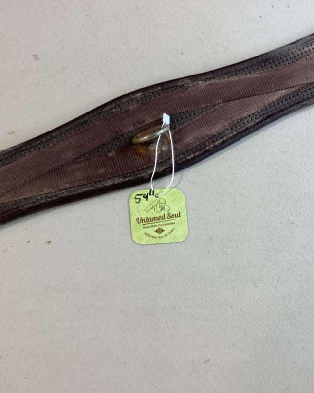 English Girth – Elastic Both Ends, Brown, 54" | Used