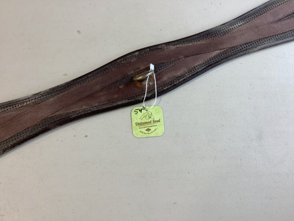 English Girth – Elastic Both Ends, Brown, 54" | Used