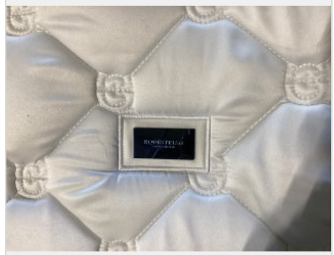 English Saddle Pad – Equestrian Stockholm Dressage, White, Full | Used