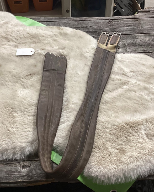 English Girth – Elastic One End, 50" | Used