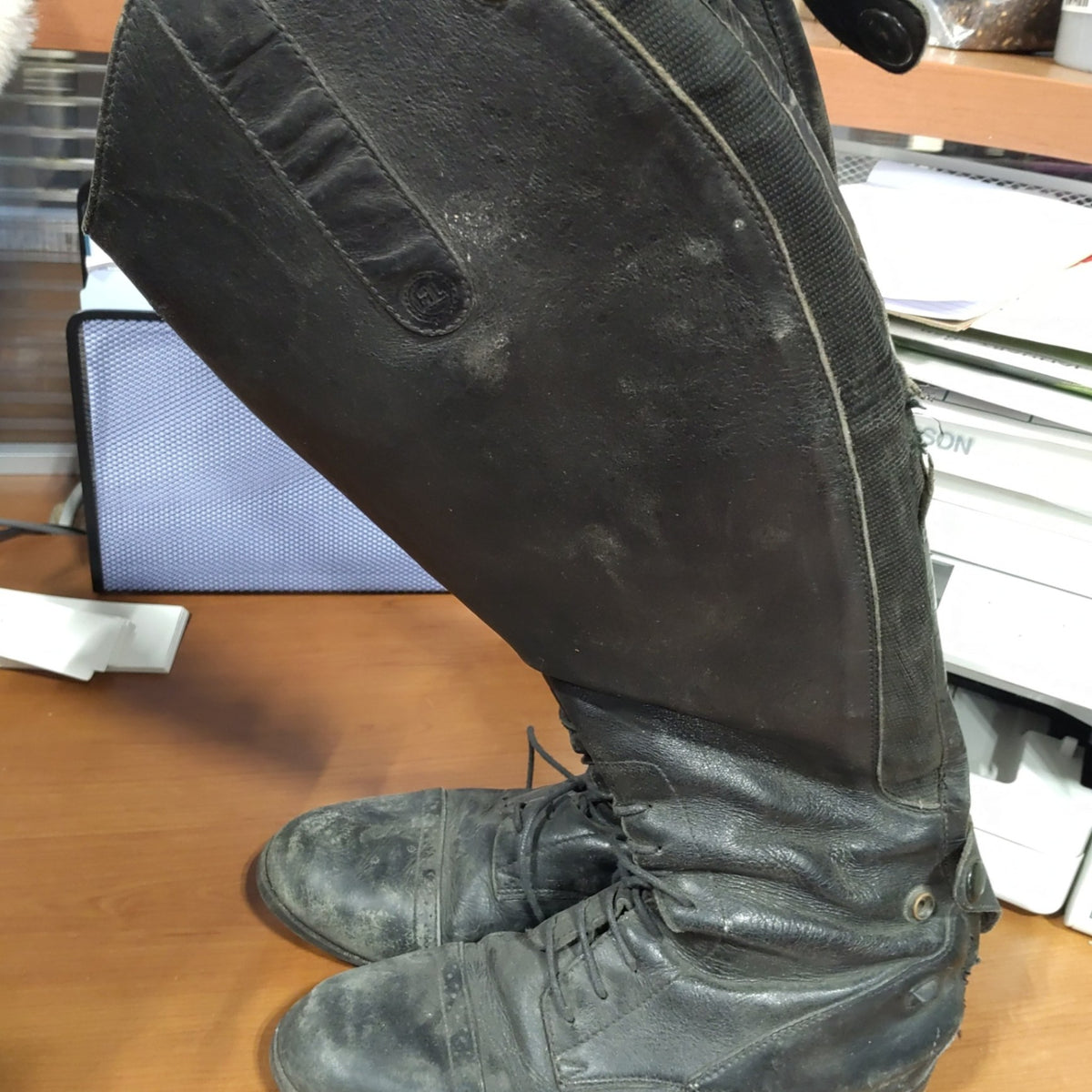 English Tall Boots – Black, 7R | Used