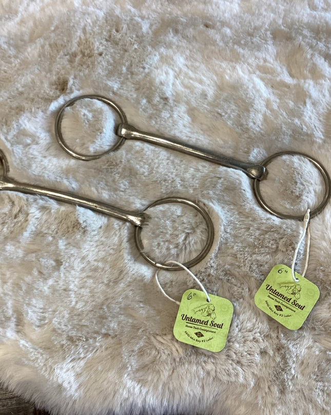 Bit – Straight Snaffle, 6" (2 Available) | Used