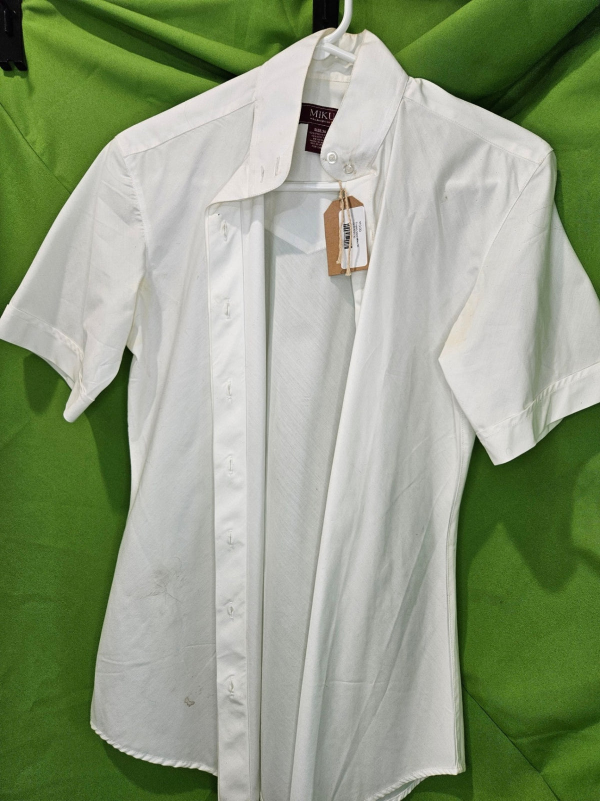 English Shirt – Top Call, Small | Used