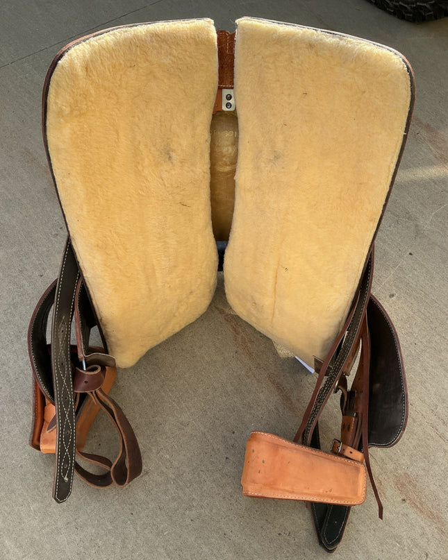 Western Saddle S16" Ortho Flex 