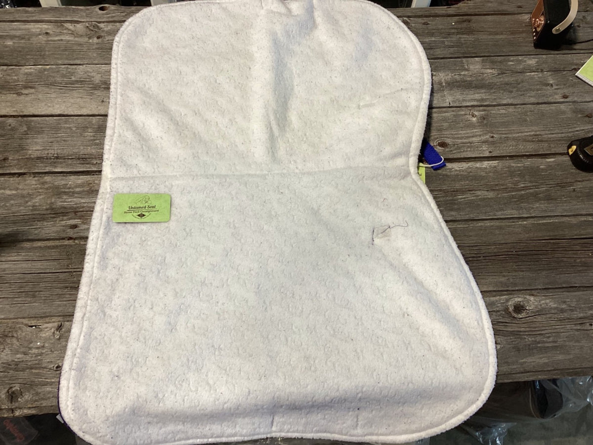 English Saddle Pad – Blue (A) | Used