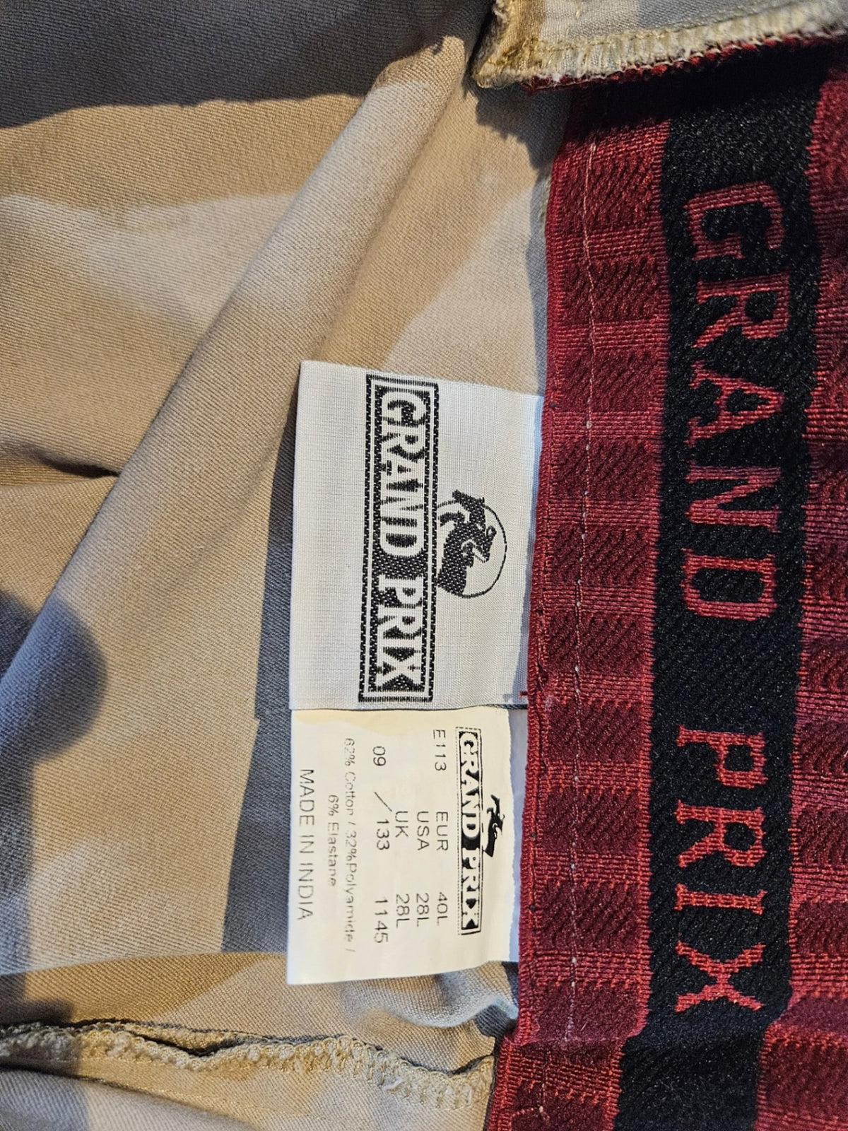 English Breeches – Grand Prix, Sand Brown, 28L | Used