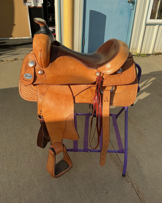 Western Saddle S16" Ortho Flex 
