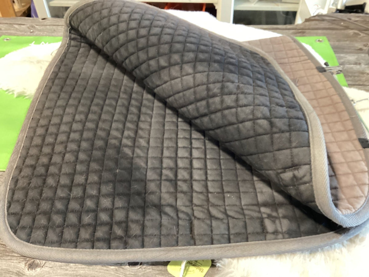 English Saddle Pad – Back on Track, Grey (Faded) | Used