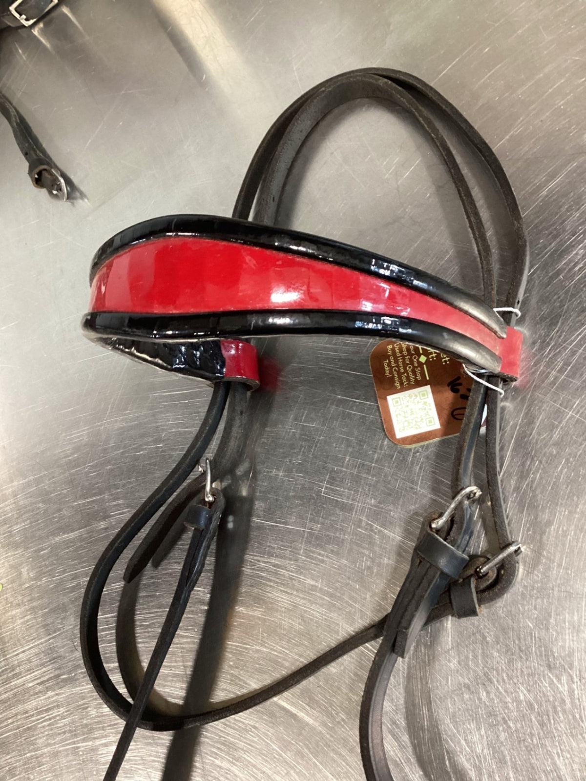 Show Halter – Red with Chin Strap | Used