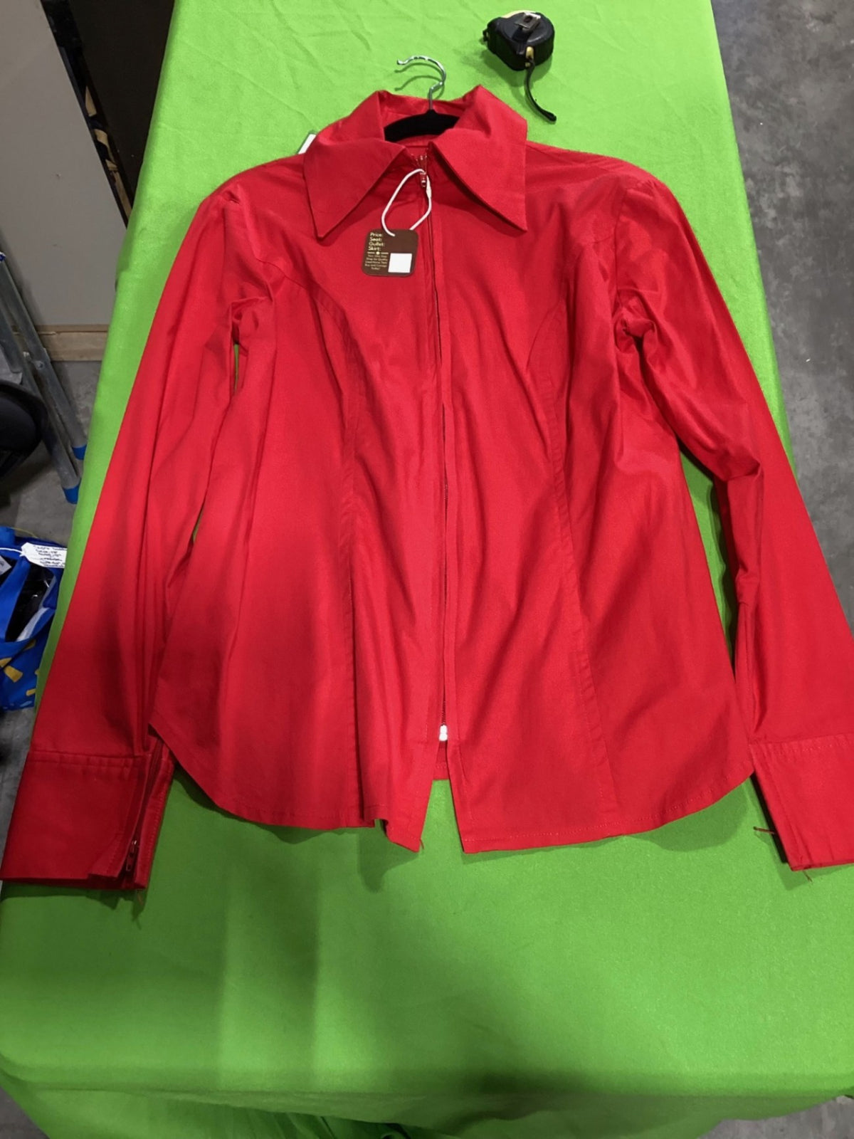 Western Shirt – Zip, Red | Used