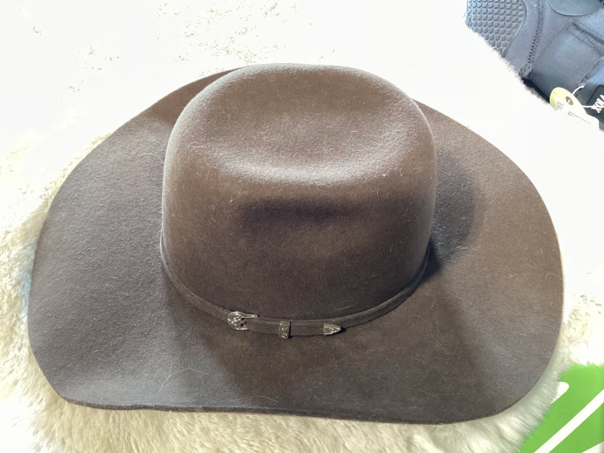 Cowboy Hat – Ariat Kids Wool, Brown, Small | Used