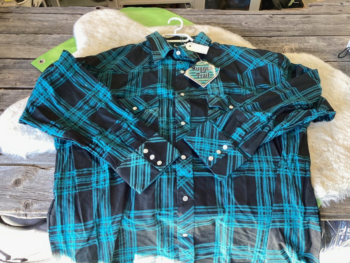 Western Shirt – Rugged Trail, XXL | Used