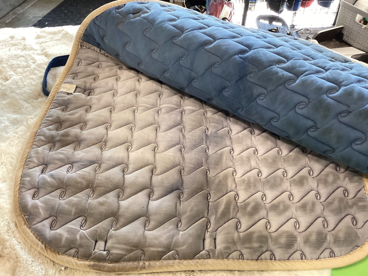 English Saddle Pad – Blue, Full (A) | Used