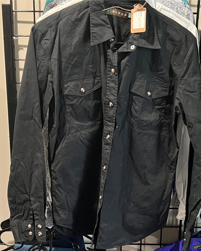 Western Shirt – Roper Women's, Solid (XS/Small) | Used, Good