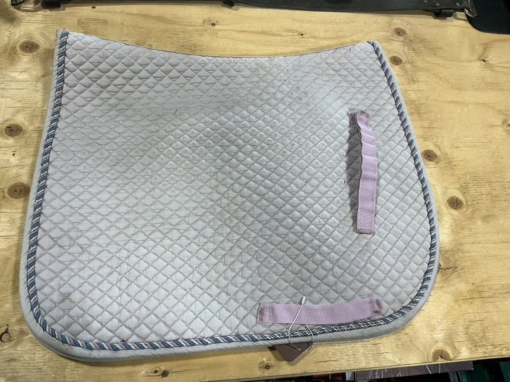 English Saddle Pad – Shedrow, White, Full | Used