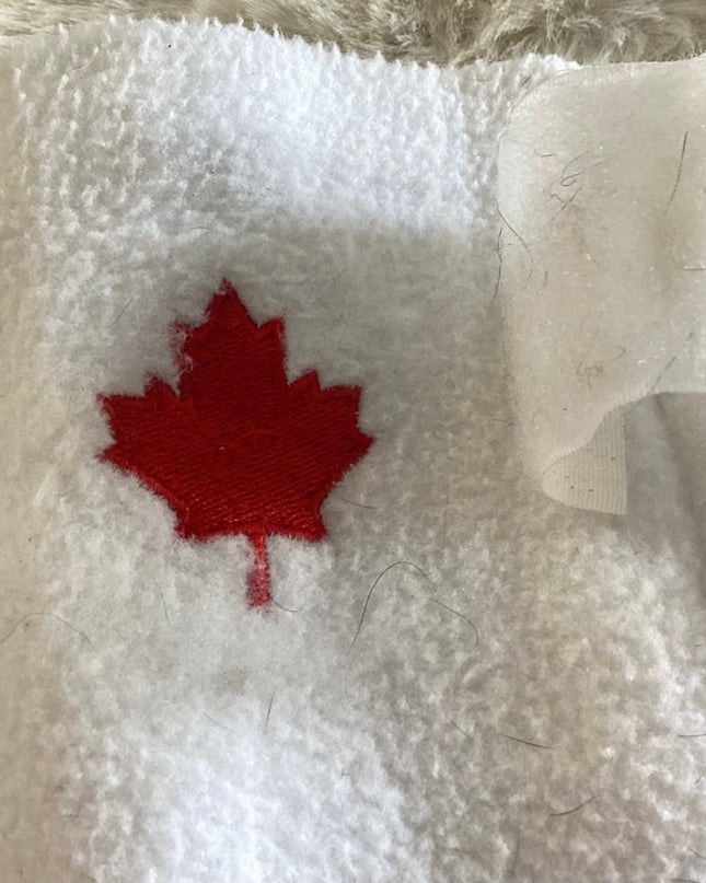 Polo Wraps – White, Maple Leaf Embroidery (Set of 4) | Used
