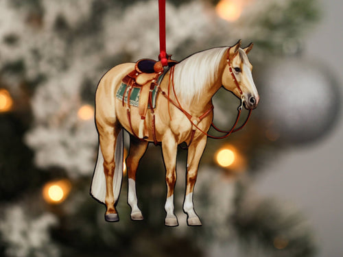 Ornament – Palomino Quarter Horse | New