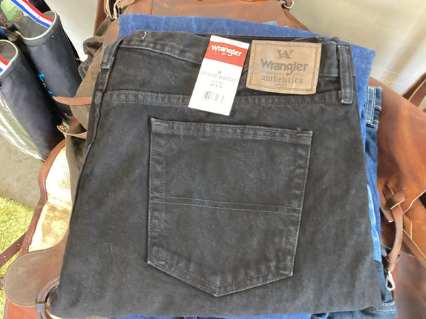 Jeans – Wrangler, Black, 40x30 | Used