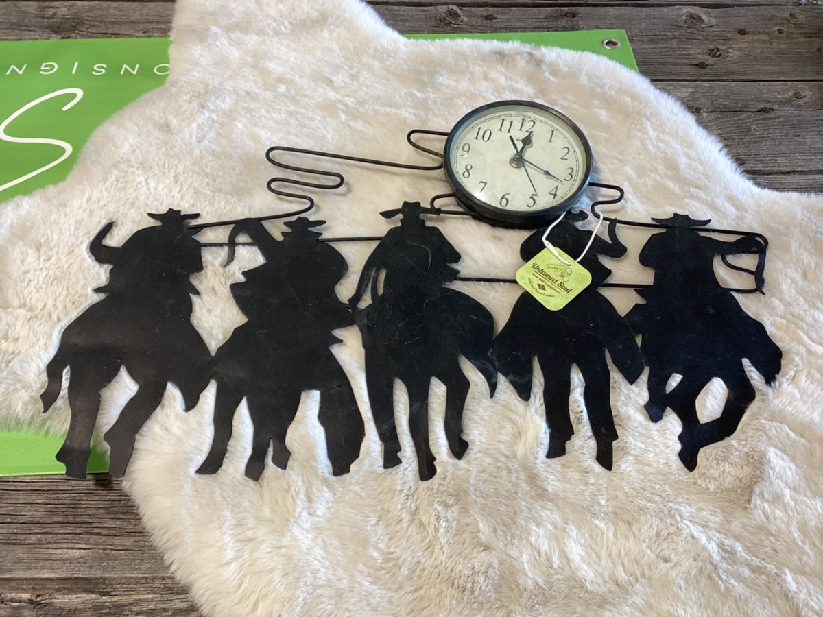 Wall Clock – Running Horses | Used