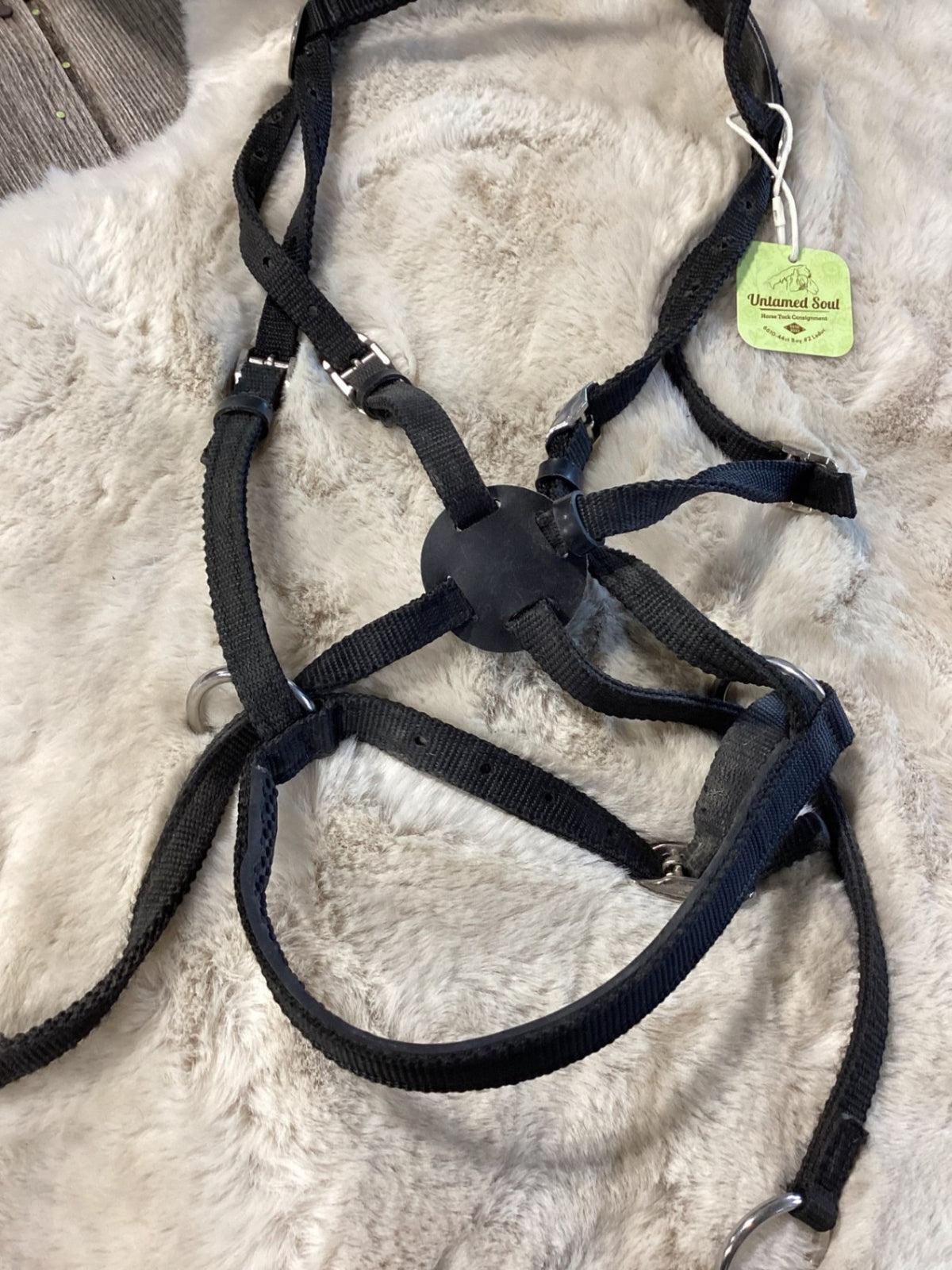 Bitless Bridle – Nylon, Nose Pressure, Black | Used