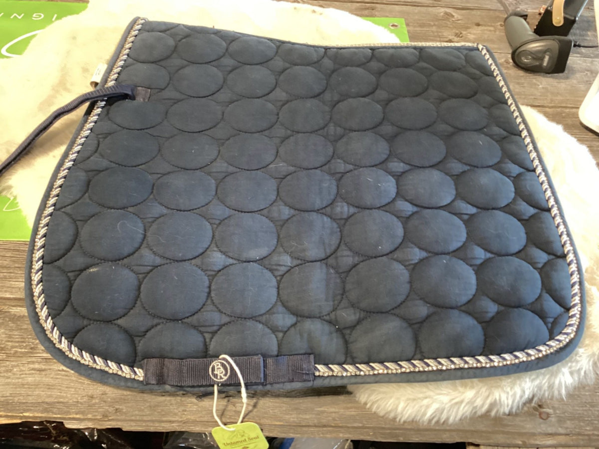 English Dressage Saddle Pad – Black, Cob | Used