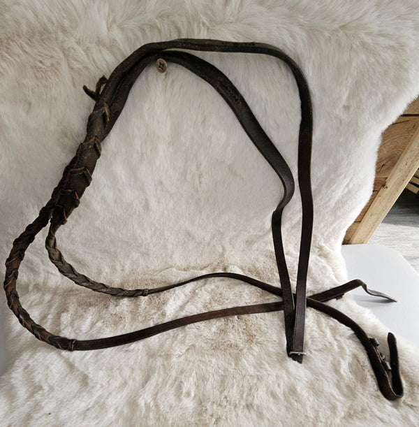 English Reins – Braided (Well Loved) | Used