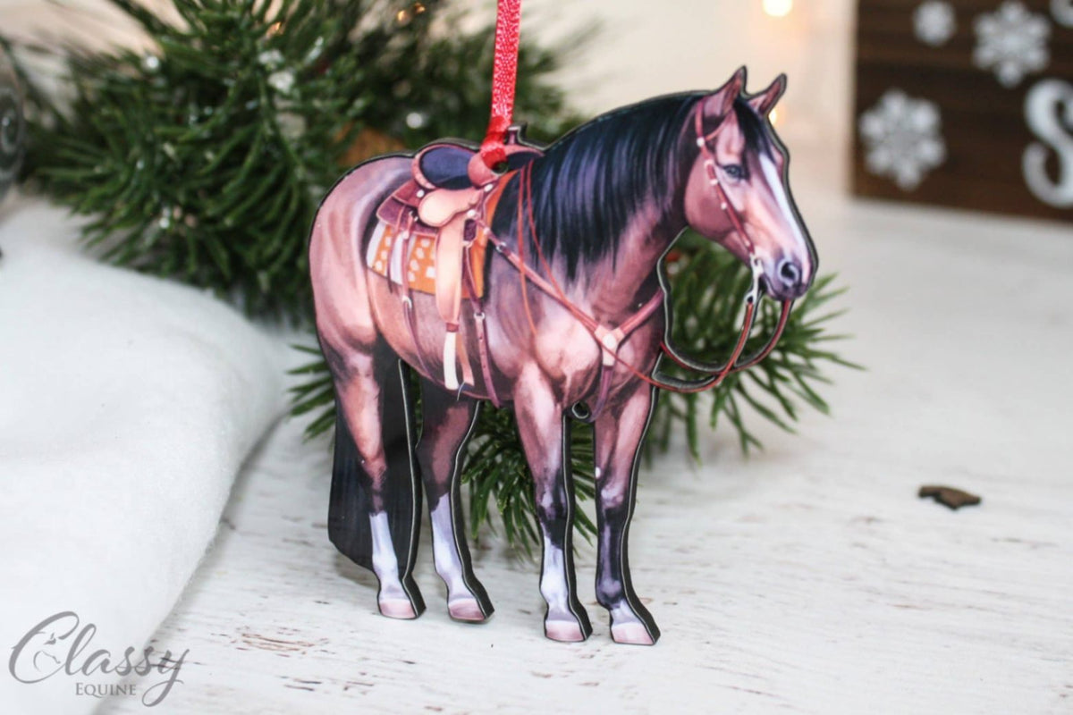 Ornament – Bay Quarter Horse, Western Ranch | New