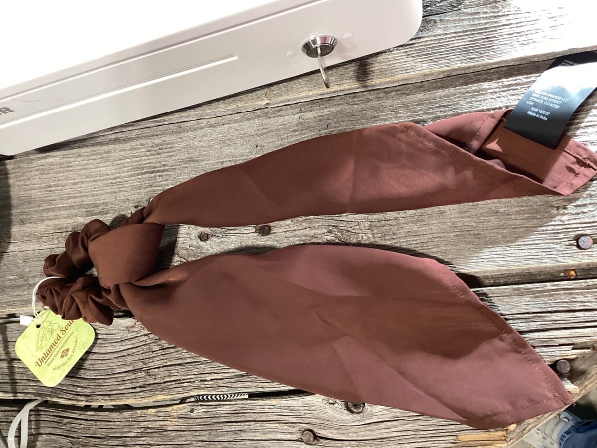 Hair Scrunchie – Cruel Girl Wild Rag, Brown | Used